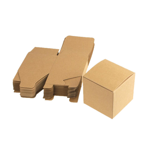 Kraft Cube Boxes