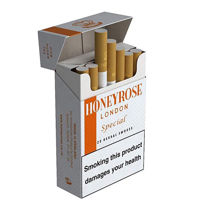 Printed Herbal Cigarette Boxes