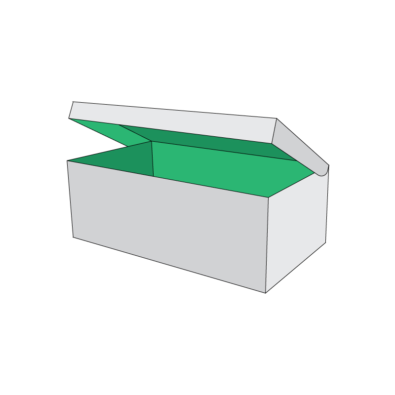 Piece Tray With Reinforced Side Lid