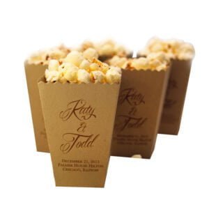 Kraft Custom Popcorn Boxes