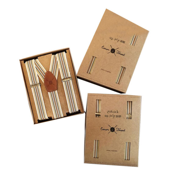 Suspenders Packaging Boxes