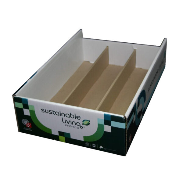 Custom Wax Strips Cardboard Display Trays
