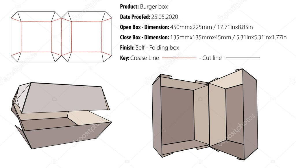 Burger Printing Boxes